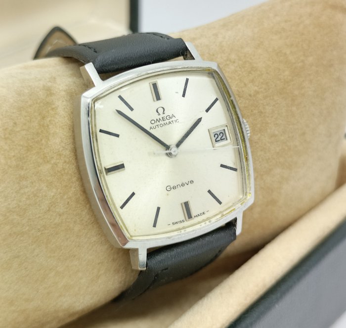 Omega - Geneve Automatic Date Caliber 565  Men Wristwatch - Ingen mindstepris - 162.010 - Mænd - 1970-1979