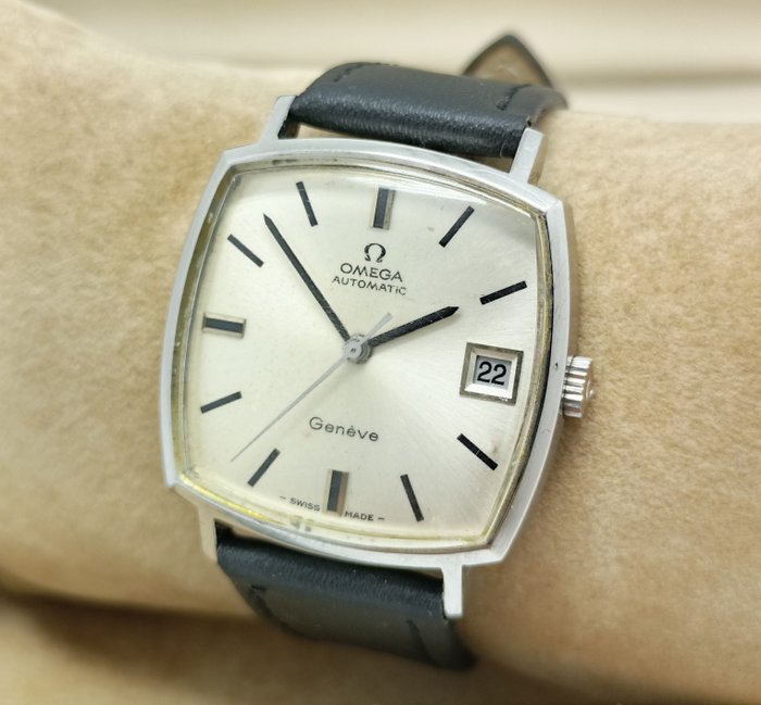 Omega - Geneve Automatic Date Caliber 565  Men Wristwatch - Ingen mindstepris - 162.010 - Mænd - 1970-1979