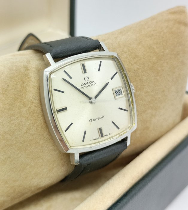 Omega - Geneve Automatic Date Caliber 565  Men Wristwatch - Ingen mindstepris - 162.010 - Mænd - 1970-1979