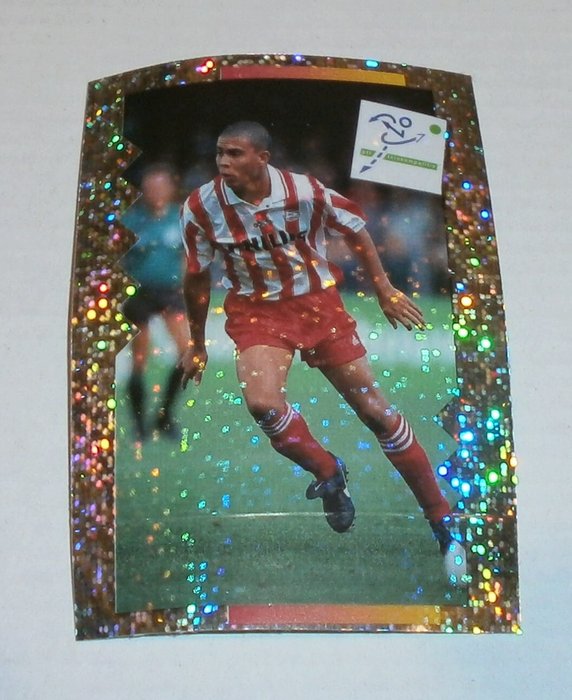 Panini - Voetbal 95- PSV - #91 Ronaldo Shiny Rookie Sticker