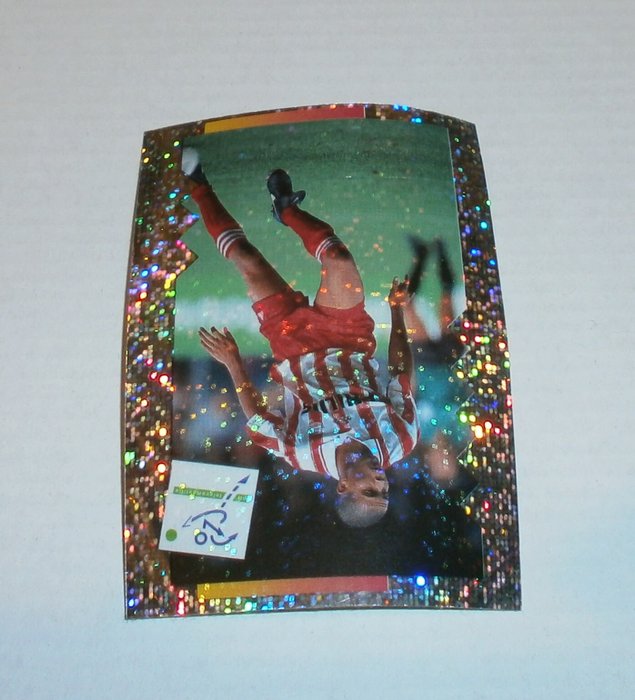 Panini - Voetbal 95- PSV - #91 Ronaldo Shiny Rookie Sticker