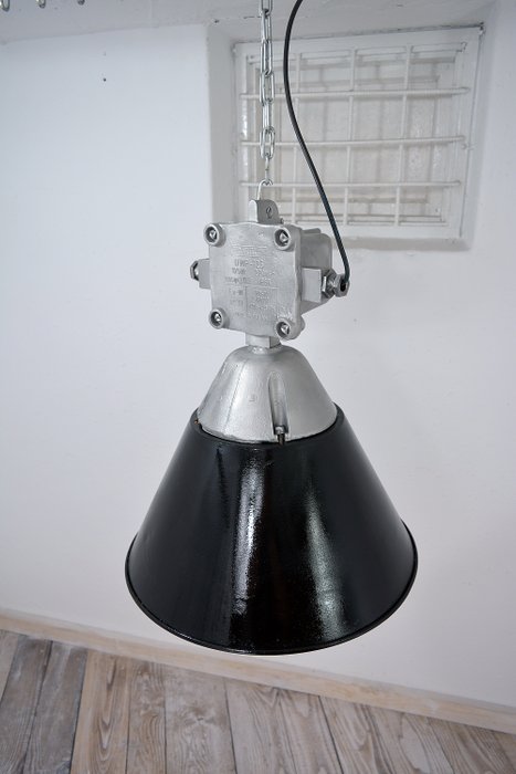 Hængende lampe - Aluminium, Glas, Stål