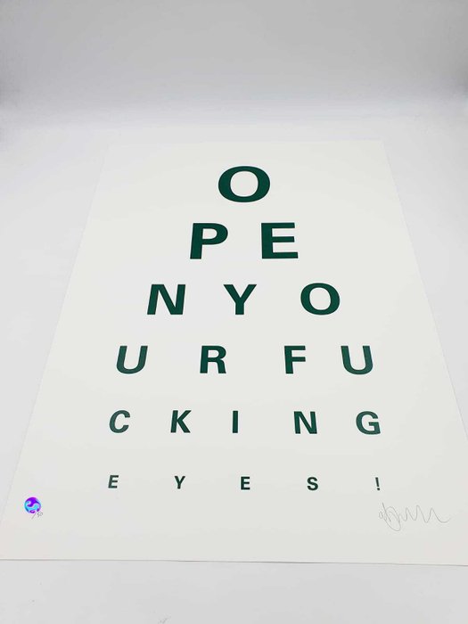 Alex Bucklee (XX-XXI) - Eye Test Save The Forest  White  Edition