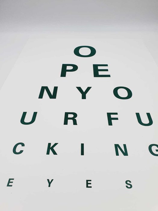 Alex Bucklee (XX-XXI) - Eye Test Save The Forest  White  Edition