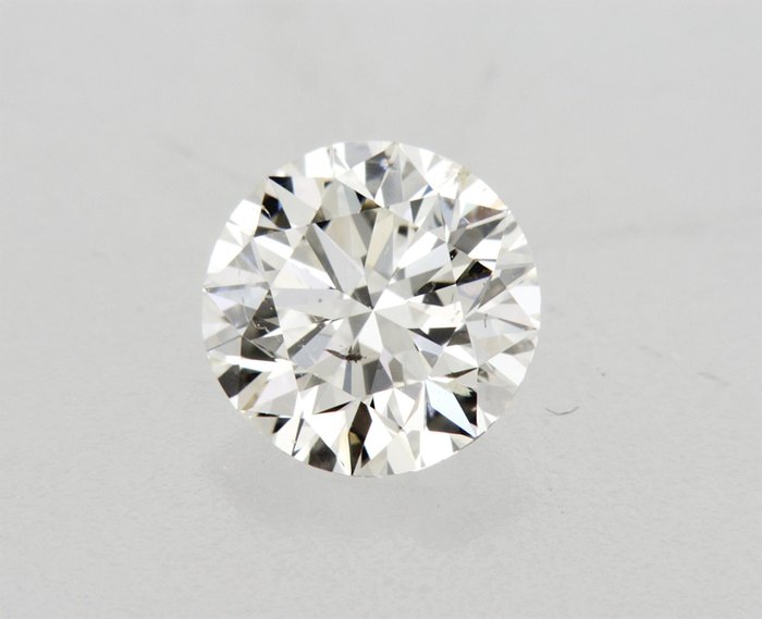 1 pcs Diamant  (Natur)  - 093 ct - Rund - J - SI2 - Gemological Institute of America (GIA) - f44