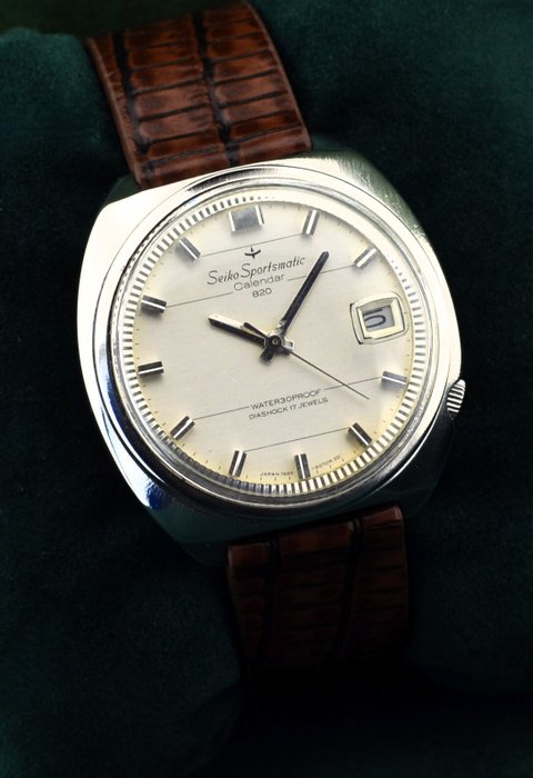 Seiko - Sportsmatic Calendar 820 - Ingen mindstepris - 7625 8050 - Mænd - 1960-1969