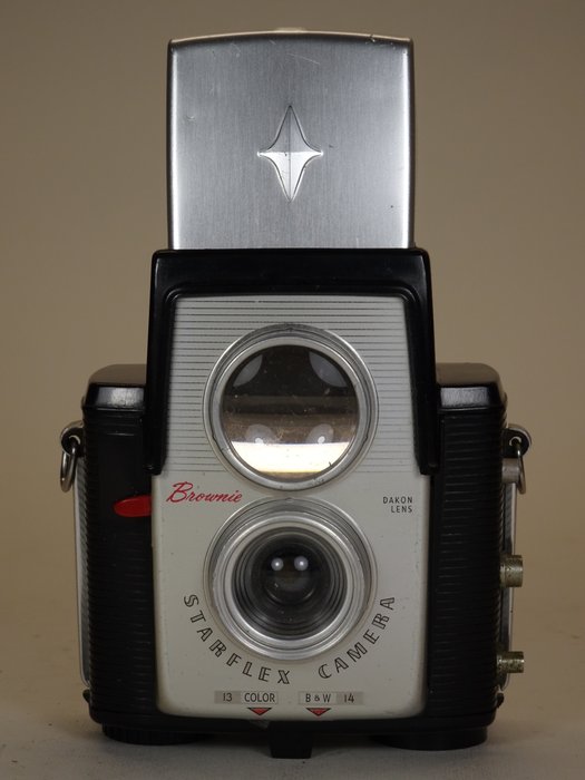 Kodak Brownie Starflex / Brownie Twin 20 / Brownie Flashmite 20 /  Brownie Flasholder 3 Analogt kamera