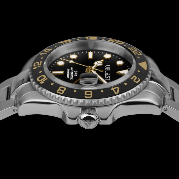 Ublast - Automatic GMT - Diver 200M - UBDGM40BKG - Mænd - Ny