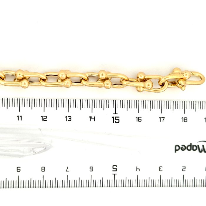 Handmade - Armbånd - 13 g - 18 kraat Gulguld