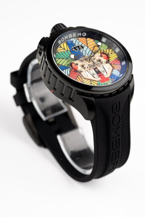 Bomberg - Bolt-68 Heritage Quetzalcóatl Special Edition Watch  - BRAND NEW - BS45CHPBA.QUETZ-2.11 - Mænd - 2011-nu