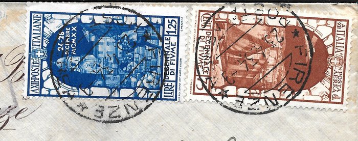 Italien Kongerige 1934 - TI ÅR ANNEKTION AF FLOD - SASSONE 350 353 355 A60 A62