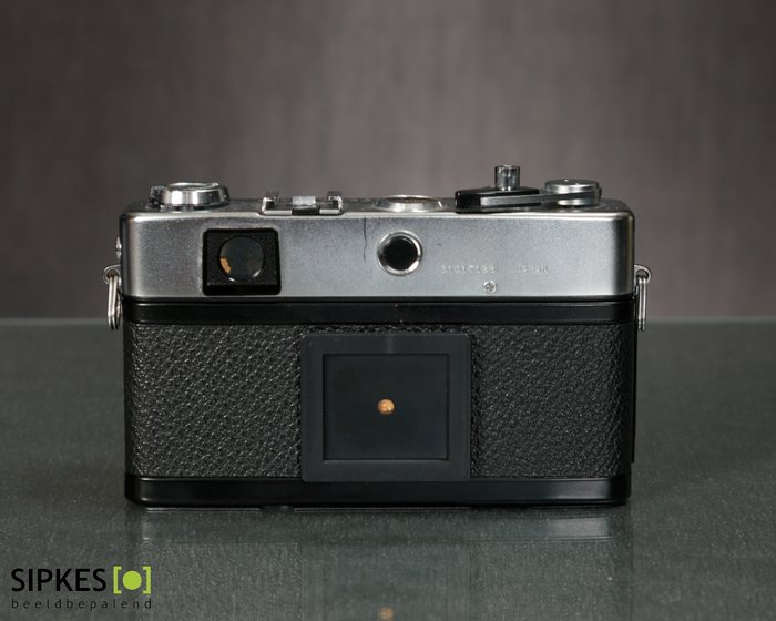 Yashica Electro 35 GL met lederen half case - Rangefinder søgerkamera