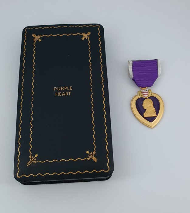 Nordamerika - Belønning - US-Military Purple Heart with Etui