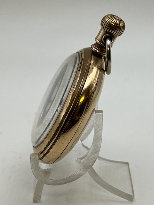 Elgin Laminato Oro . 17J . 1904 . Cassa Fakys Patented - 1901-1949