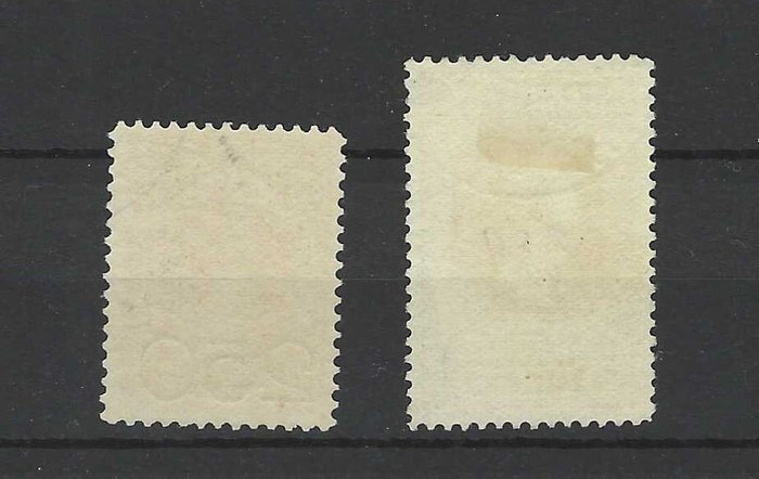 Holland 1920 - Klareringsproblem - NVPH 104/105