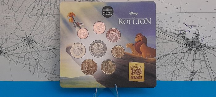 Frankrig Year Set (FDC) 2024 "Disney - Le Roi Lion"  (Ingen mindstepris)