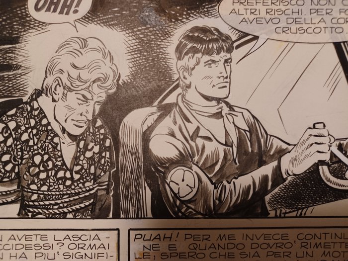 Bignotti, Franco - 3 Original page - Mister No #30 - Bandoleros - 1977