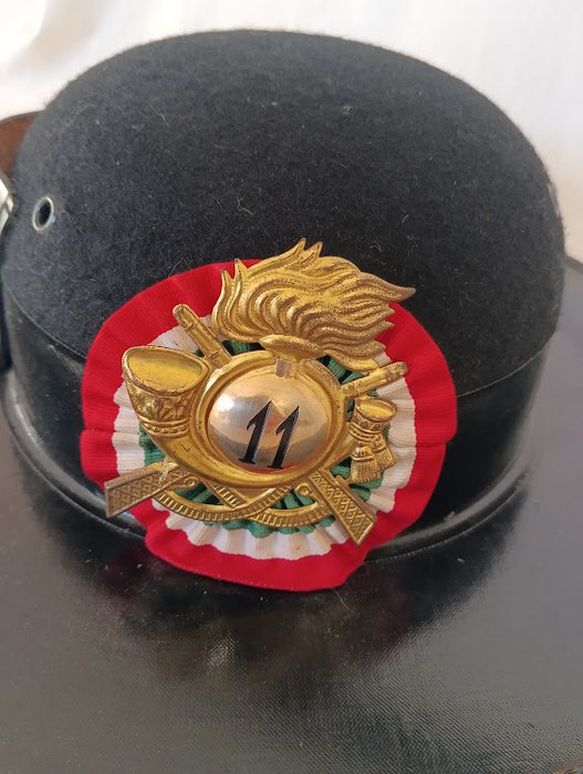 Italien - Hær/Infanteri - Bersagliere Hat - 11. Regiment - Militærtilbehør