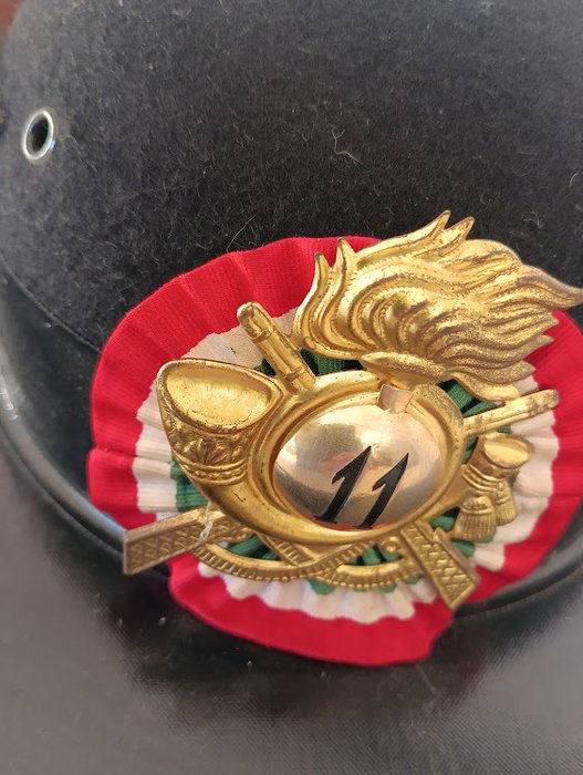 Italien - Hær/Infanteri - Bersagliere Hat - 11. Regiment - Militærtilbehør