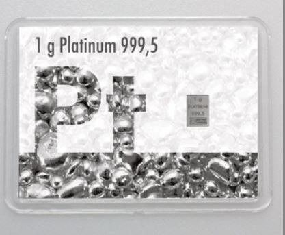 2 gram - Platin - Valcambi  (Ingen mindstepris)