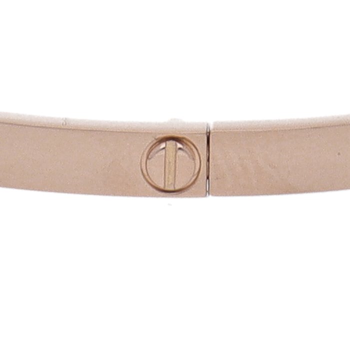 Cartier - Armbånd - Love Bracelet SM B6047318(#18) - 18 kraat Rosaguld