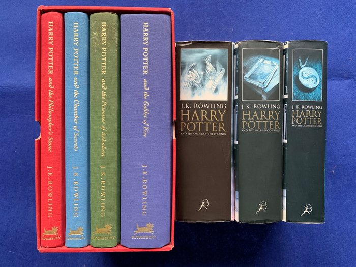 J.K. Rowling - Harry Potter Gift Set + 1st Edition - 1999-2007