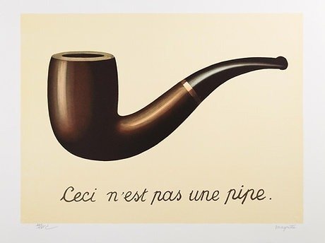 René Magritte (1898-1967), d'après - La trahison des images