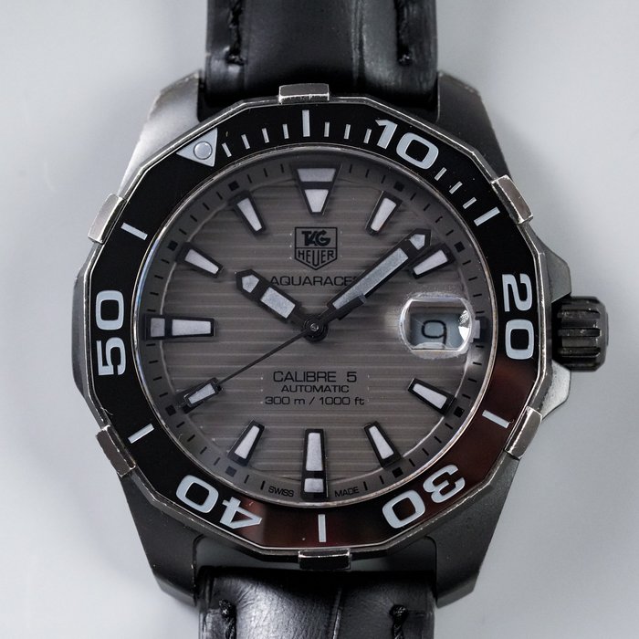 TAG Heuer - Aquaracer 300M Black Phantom - WAY218B - Mænd - 2011-nu