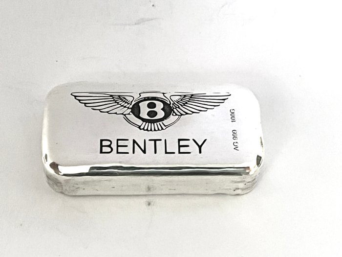 100 gram - Sølv 999 - -No Reserve- Bentley  (Ingen mindstepris)