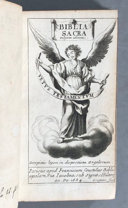 Sacra Biblia Vulgatae Editionis - 1664