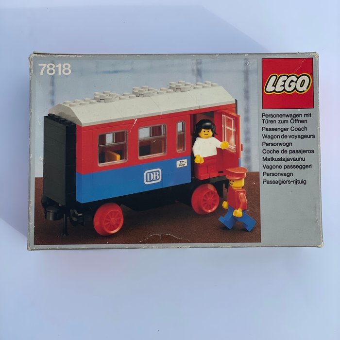 Lego - lego 7818 Passenger Carriage met doos uit 1980 !