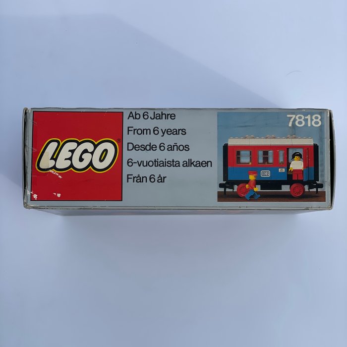 Lego - lego 7818 Passenger Carriage met doos uit 1980 !