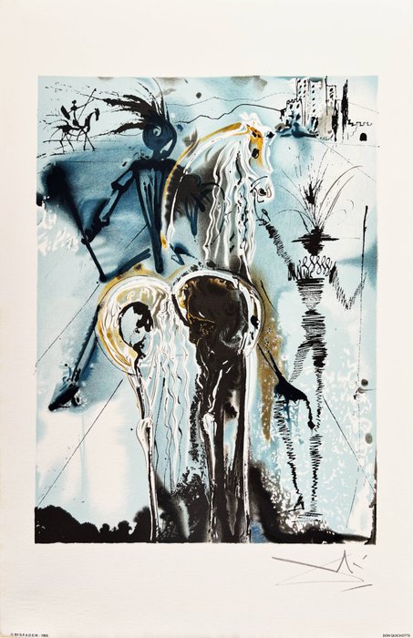 Salvador Dali (1904-1989) - Don Quichotte