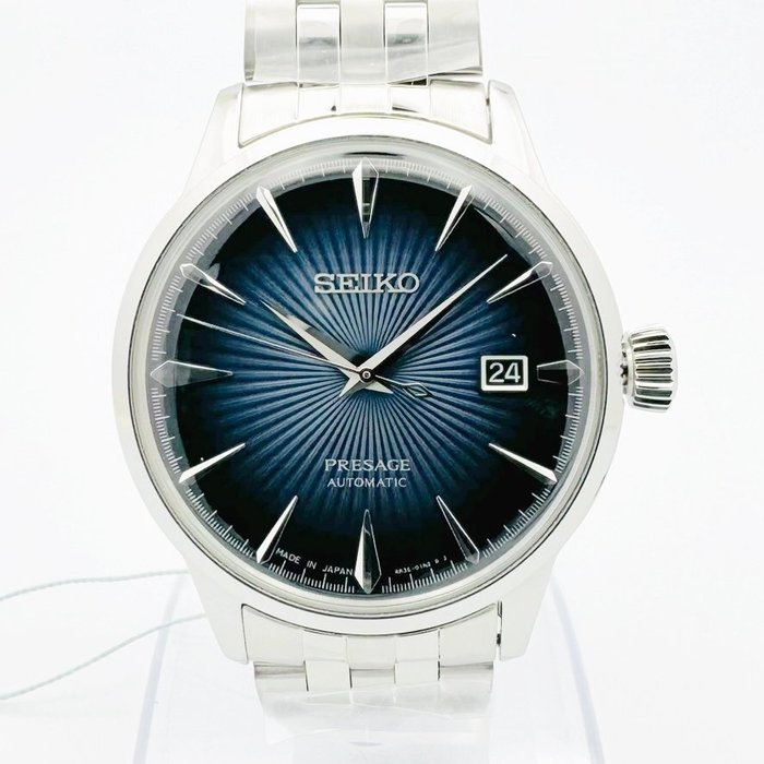 Seiko - Presage Automatic Cocktail Patterned Dark Blue Dial - Ingen mindstepris - Mænd - 2011-nu