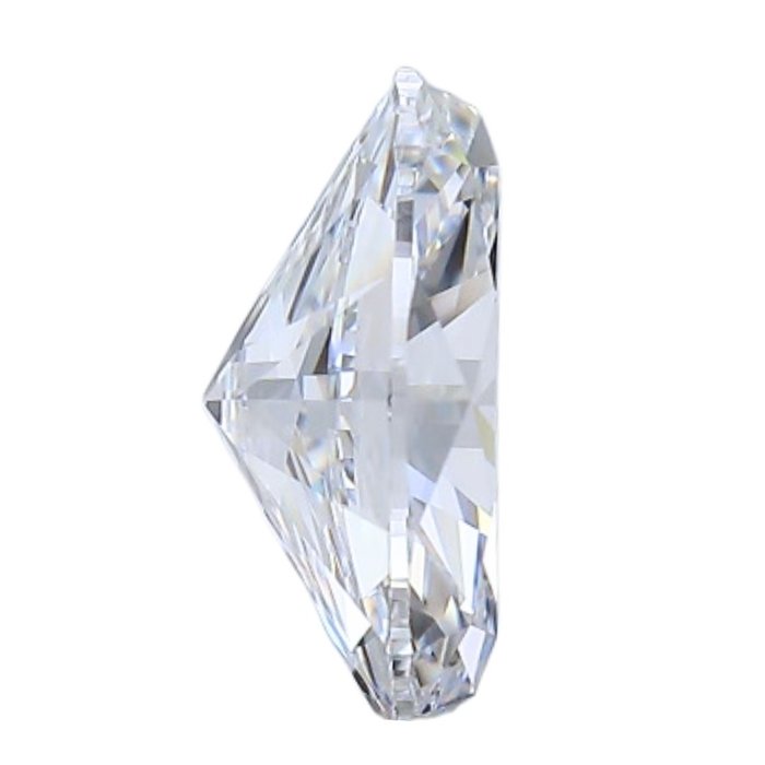 1 pcs Diamant  (Natur)  - 090 ct - Oval - D (farveløs) - VVS1 - Gemological Institute of America (GIA)