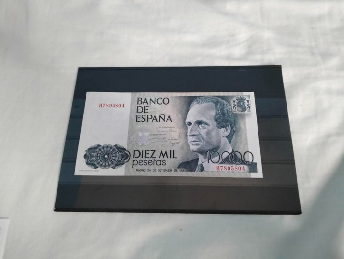 Spanien. - 2 x 10000 Pesetas 1985 - Pick 161  (Ingen mindstepris)