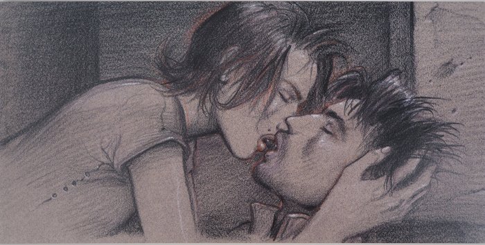 Enki Bilal (1951) - Roméo et Juliette : Amour interdit (ensemble de deux lots)