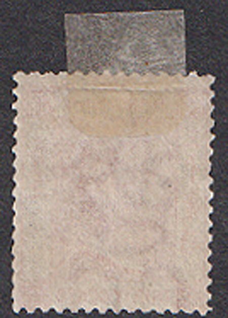 Hong Kong 1863 - QV 30c orange rødwmk krone cc - Michel 14b