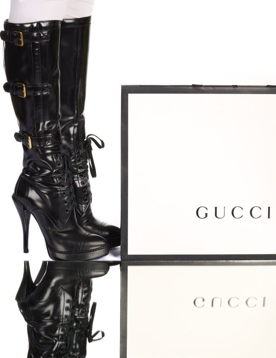 Gucci - Knæhøje støvler - Størelse: Shoes / EU 37