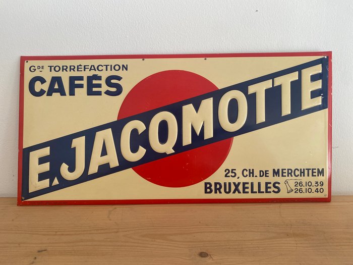 Cafés E.Jacqmotte - Tegn - Se