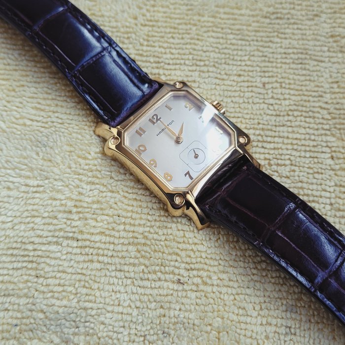 Hamilton - Wilshire Registered Edition Art Deco Style Ouartz Watch - Ingen mindstepris - Mænd - 2000-2010