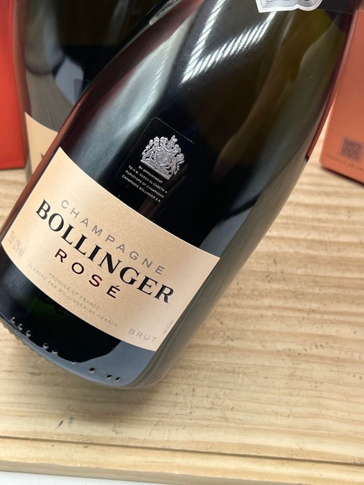 Bollinger, Rosé - Champagne - 2 Flasker (0,75 L)