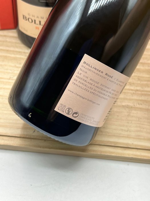 Bollinger, Rosé - Champagne - 2 Flasker (0,75 L)