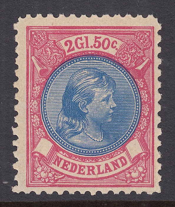 Holland 1896 - Dronning Wilhelmina - NVPH 47