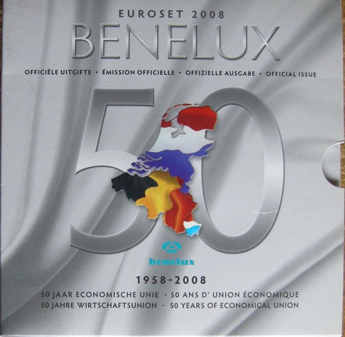 Benelux BeNeLux set 2008  (Ingen mindstepris)