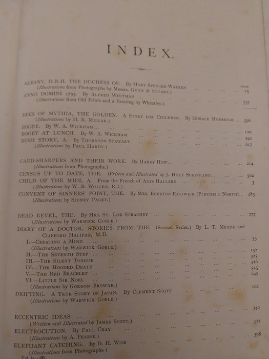 Arthur Conan Doyle  others - The Strand Magazine 4 volumes - 1895-1900