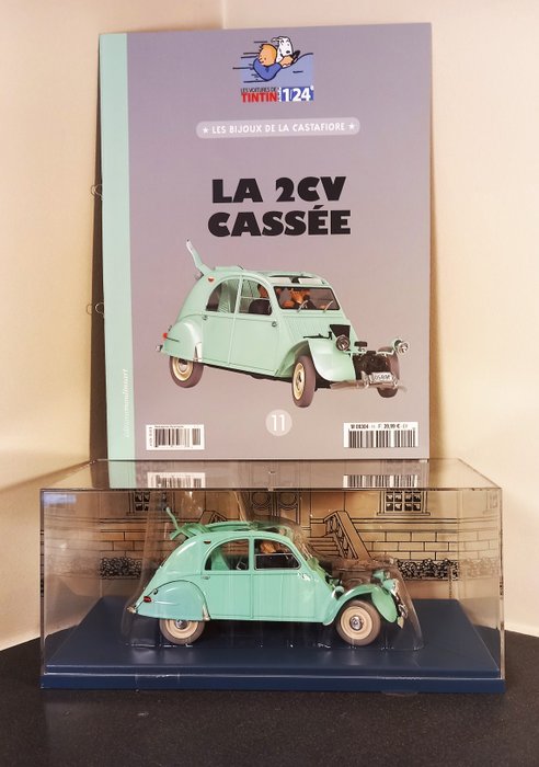 Moulinsart / Hachette - Tintin - Moulinsart 1 op 24 - 11 - La 2CV cassée   *** MINT ***