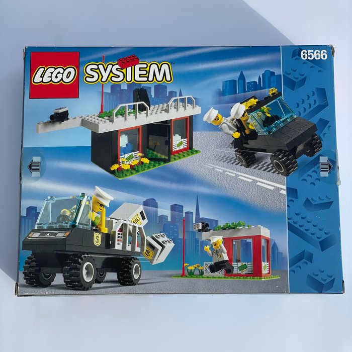 Lego - lego 6566 Bank met doos uit 1997 !