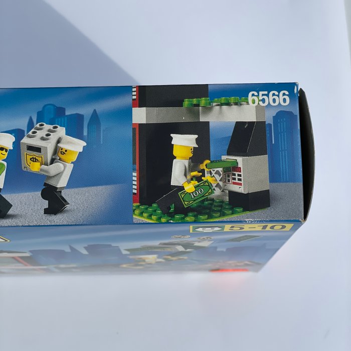 Lego - lego 6566 Bank met doos uit 1997 !