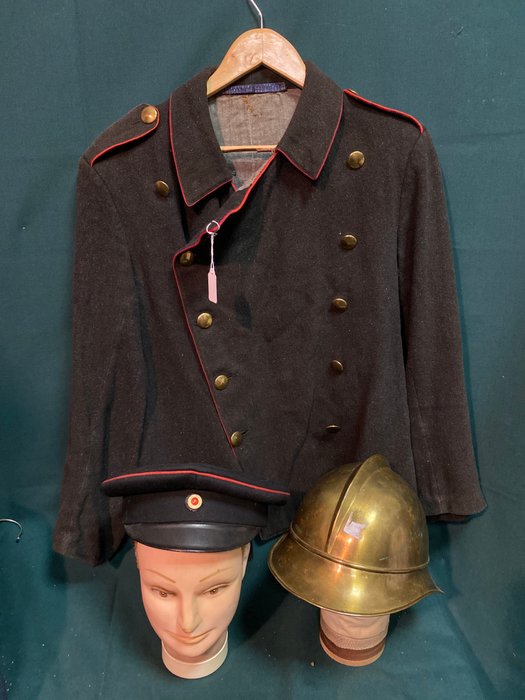 Tyskland - Brandvæsen - Militæruniform - Kaiserreich, Tyskland uniform brandvæsen Bayern, - 1910